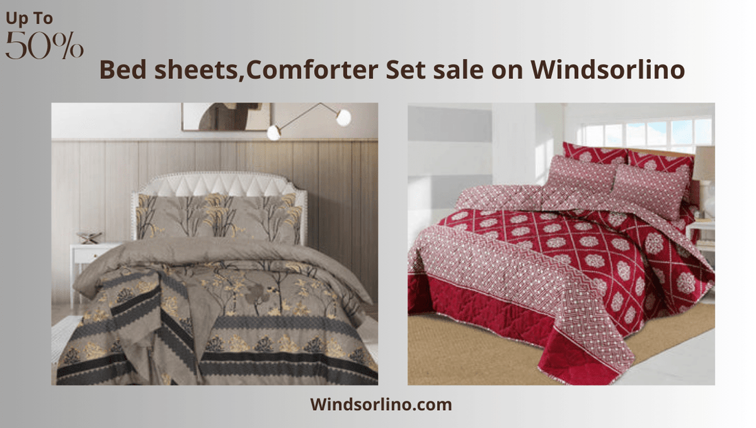 Luxury Comforter Sets, Fitted Bed Sheets & Velvet Sheets – Sale Now On - Windsorlino.com
