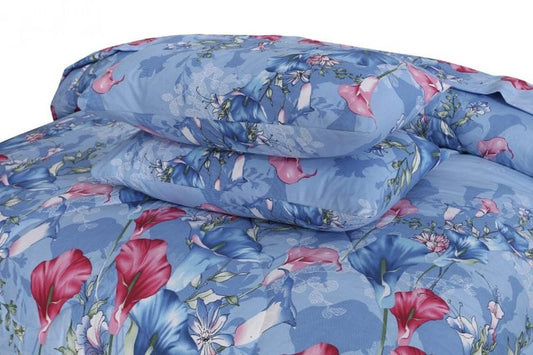 Azure Bloom - Bed Sheet Set - Windsorlino.com