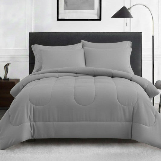 Ferrera Ash Grey - Winter Razai Set - Windsorlino.com