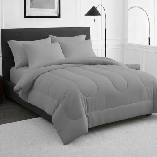 Ferrera Ash Grey - Winter Razai Set - Windsorlino.com