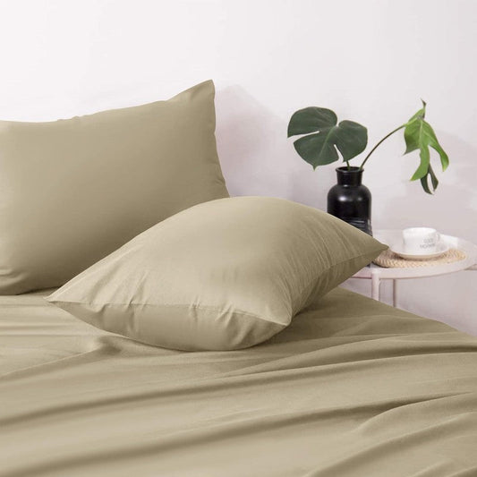 Ferrera Beige Pillow Case - Pack of 2 - Windsorlino.com