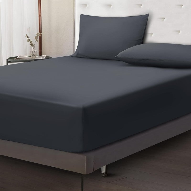 Ferrera Grey - Fitted Sheet Set - Windsorlino.com