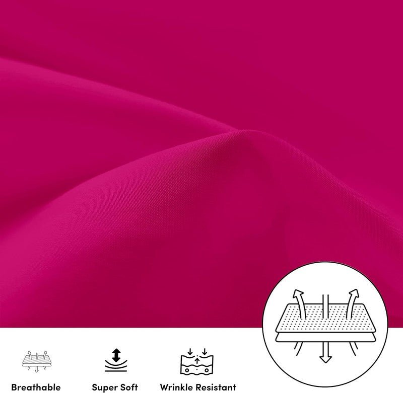 Ferrera Hot Pink Pillow Case - Pack of 2 - Windsorlino.com