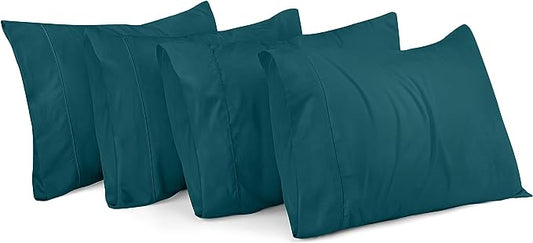 Ferrera Teal Pillow Case - Pack of 4 - Windsorlino.com