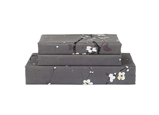 Floral Grey - Bed Sheet Set - Windsorlino.com