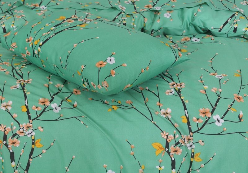 Floral Teal - Bed Set - Windsorlino.com