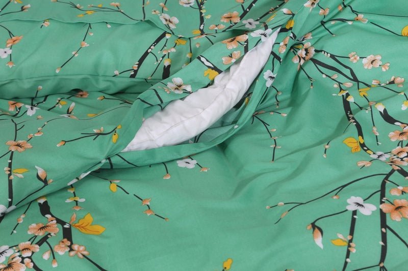 Floral Teal - Bed Set - Windsorlino.com