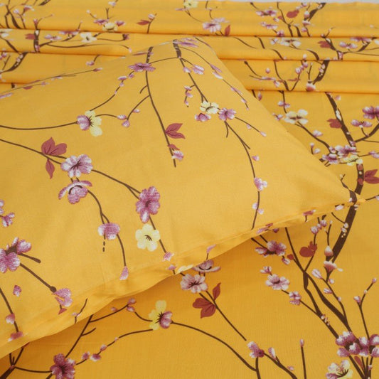 Floral Turmeric - Bed Sheet Set - Windsorlino.com