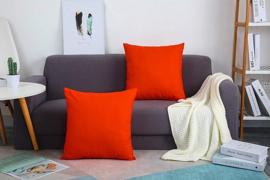 Imperial Red - Cushion Covers Pack of Two - Windsorlino.com