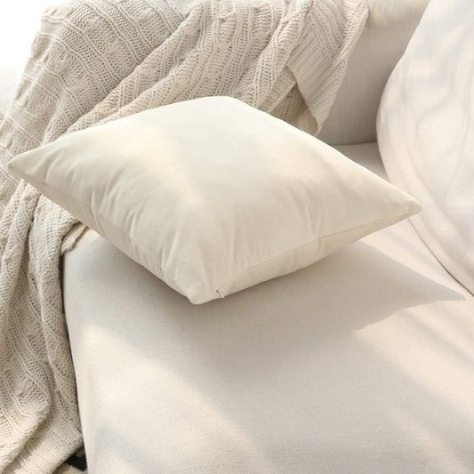 Off White - Velvet Cushion Covers - Windsorlino.com