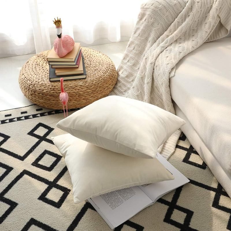 Off White - Velvet Cushion Covers - Windsorlino.com