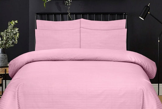 Pink Stripe - Bed Sheet Set - Windsorlino.com