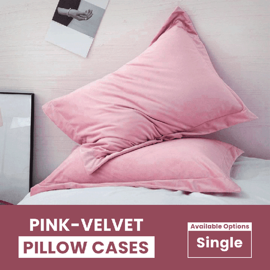 Pink Velvet - Pillow Cases - Windsorlino.com