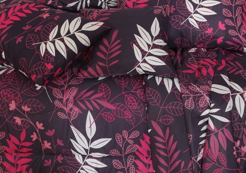 Purple Flory - Winter Razai Set - Windsorlino.com