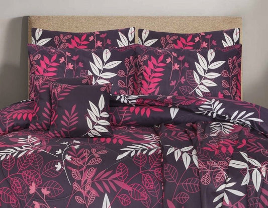 Purple Flory - Winter Razai Set - Windsorlino.com