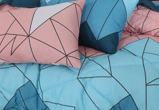 Rainbow Mosaic - Comforter Set - Windsorlino.com