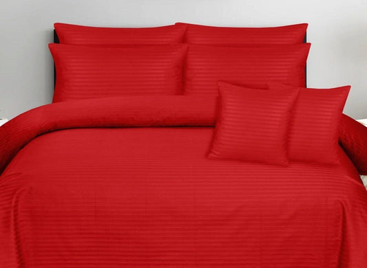 Red Stripe - Bed Sheet Set - Windsorlino.com
