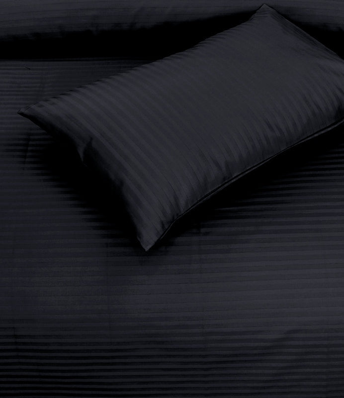 Black Stripe - Bed Sheet Set - Windsorlino.com