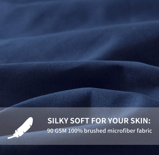 Ferrera Navy - Duvet Cover Set - Windsorlino.com