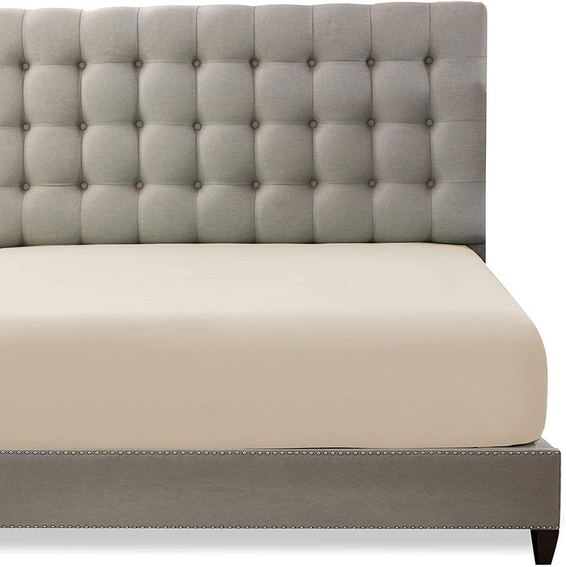 Imperial Beige - Luxury Fitted Sheet - Windsorlino.com