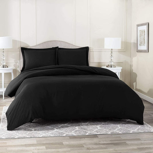 Imperial Black - Bed Sheet Set (Luxury) - Windsorlino.com