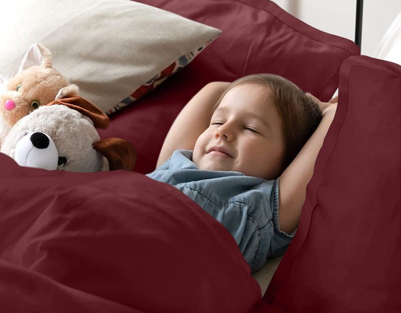 Imperial Burgundy - Bed Set (Luxury) - Windsorlino.com