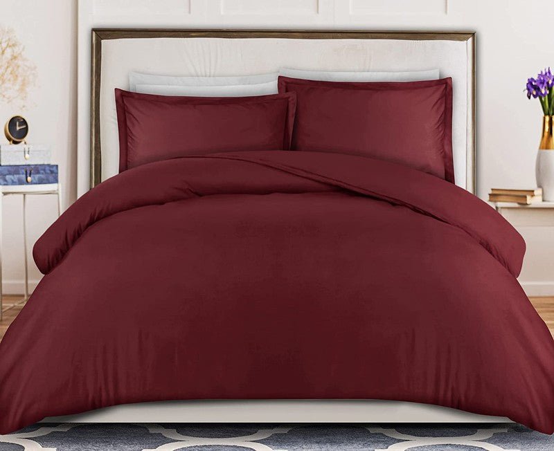 Imperial Burgundy - Bed Set (Luxury) - Windsorlino.com