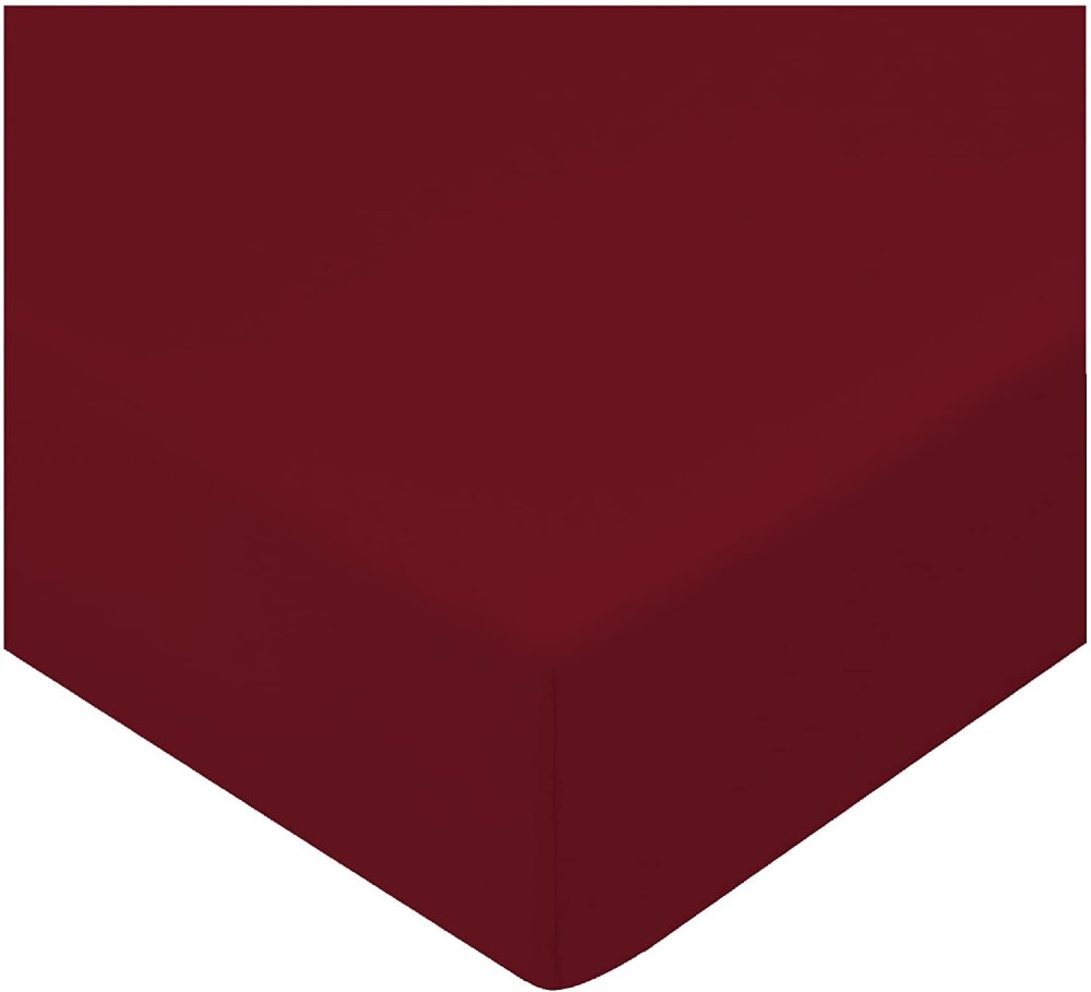 Imperial Burgundy - Luxury Fitted Sheet - Windsorlino.com