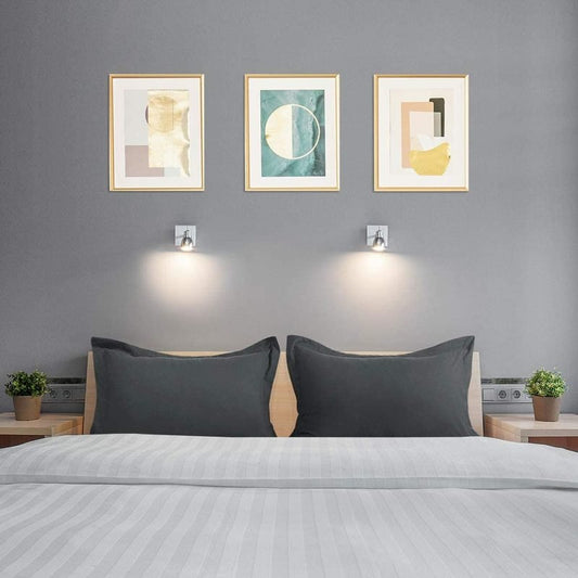 Imperial Charcoal Grey - Pack of 2 Pillow Cases Sham (Luxury) - Windsorlino.com