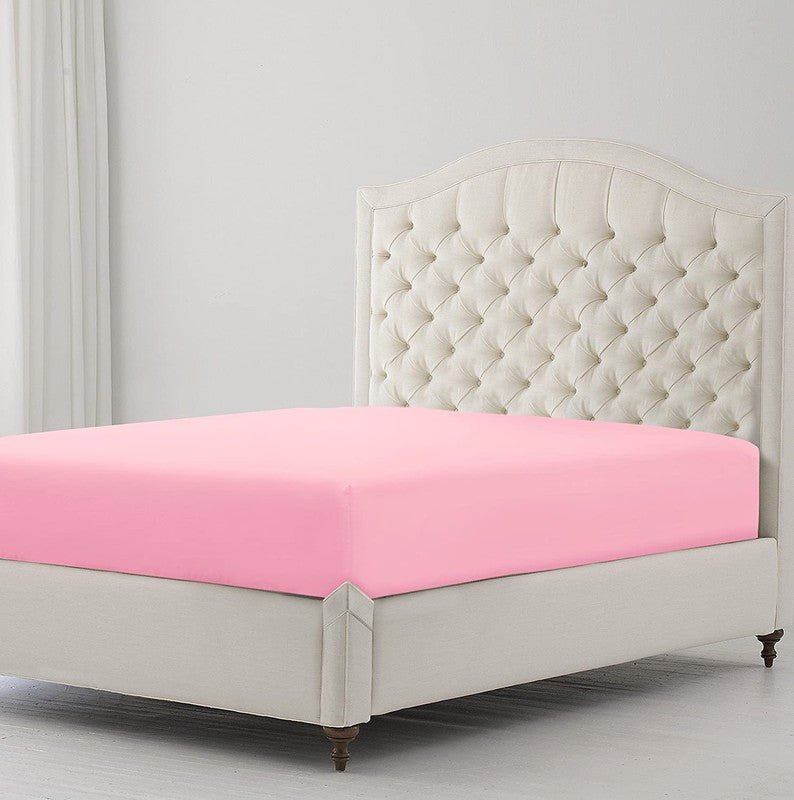 Imperial Pink - Luxury Fitted Sheet - Windsorlino.com
