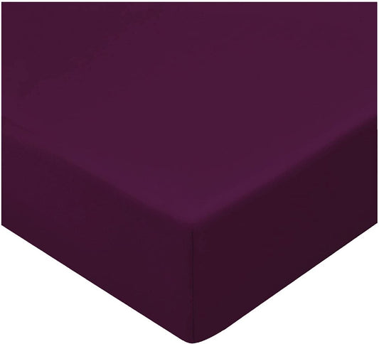 Imperial Plum - Luxury Fitted Sheet - Windsorlino.com