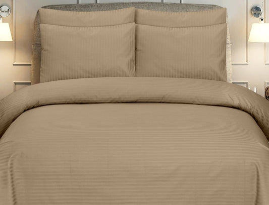Sunset Gold Stripe - Bed Sheet Set - Windsorlino.com