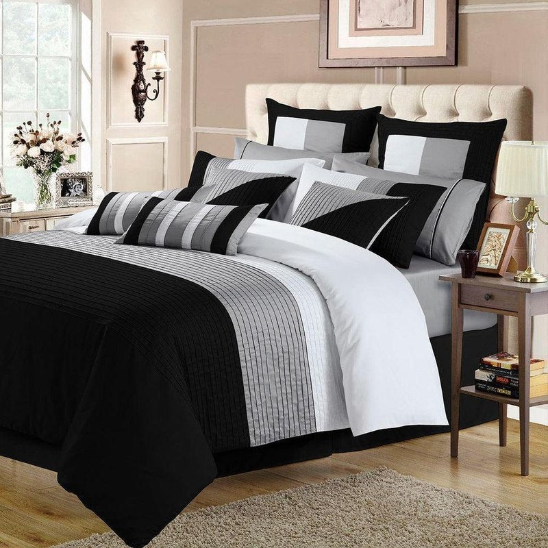 Torney - Bed Set 8 Pcs (Luxury) - Windsorlino.com