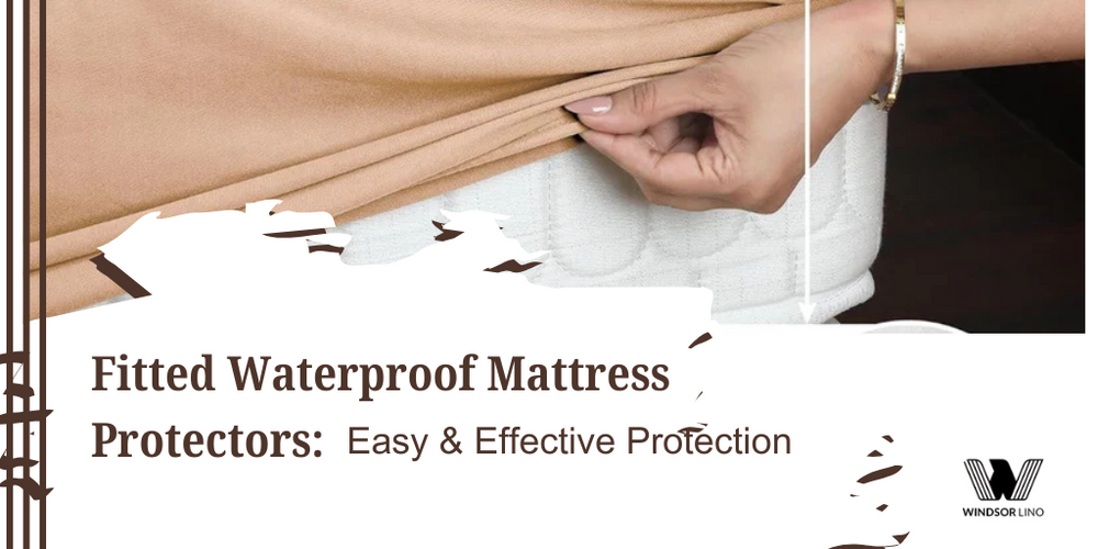 fitted waterproof mattress cover