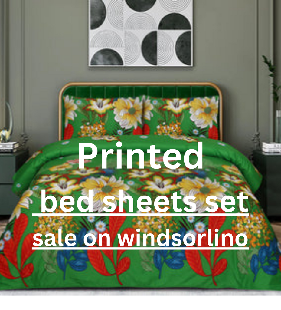 Discover Cotton and Printed Bedding Sets in Exclusive Windsor Lino Sale