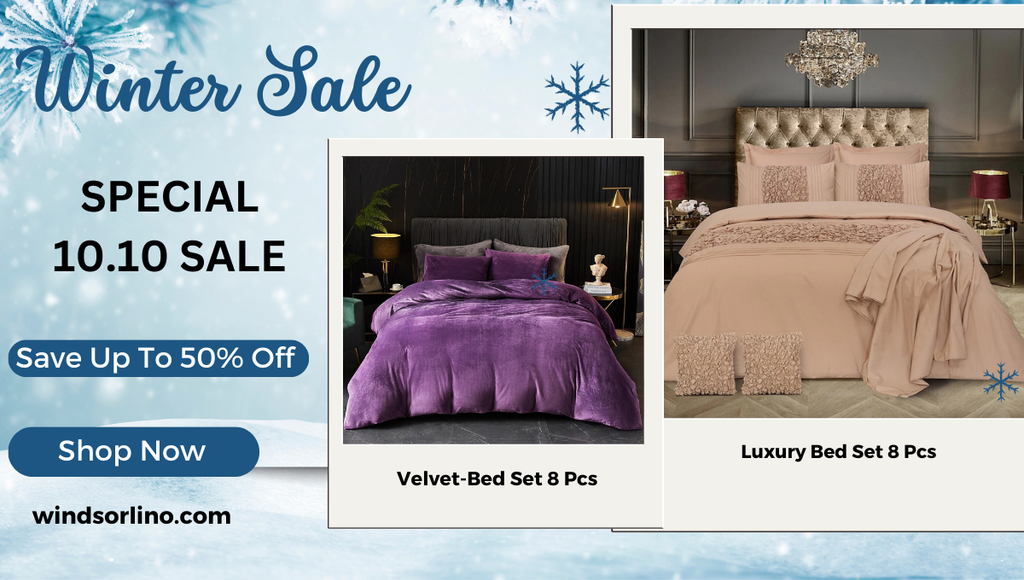 10.10 Sale: Winter Collection Pakistani Bridal Bed Sheets & Comforter Sets