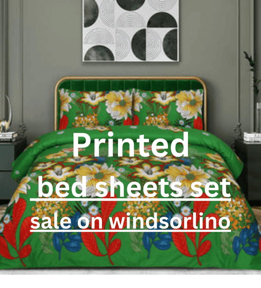 Discover Cotton and Printed Bedding Sets in Exclusive Windsor Lino Sale - Windsorlino.com