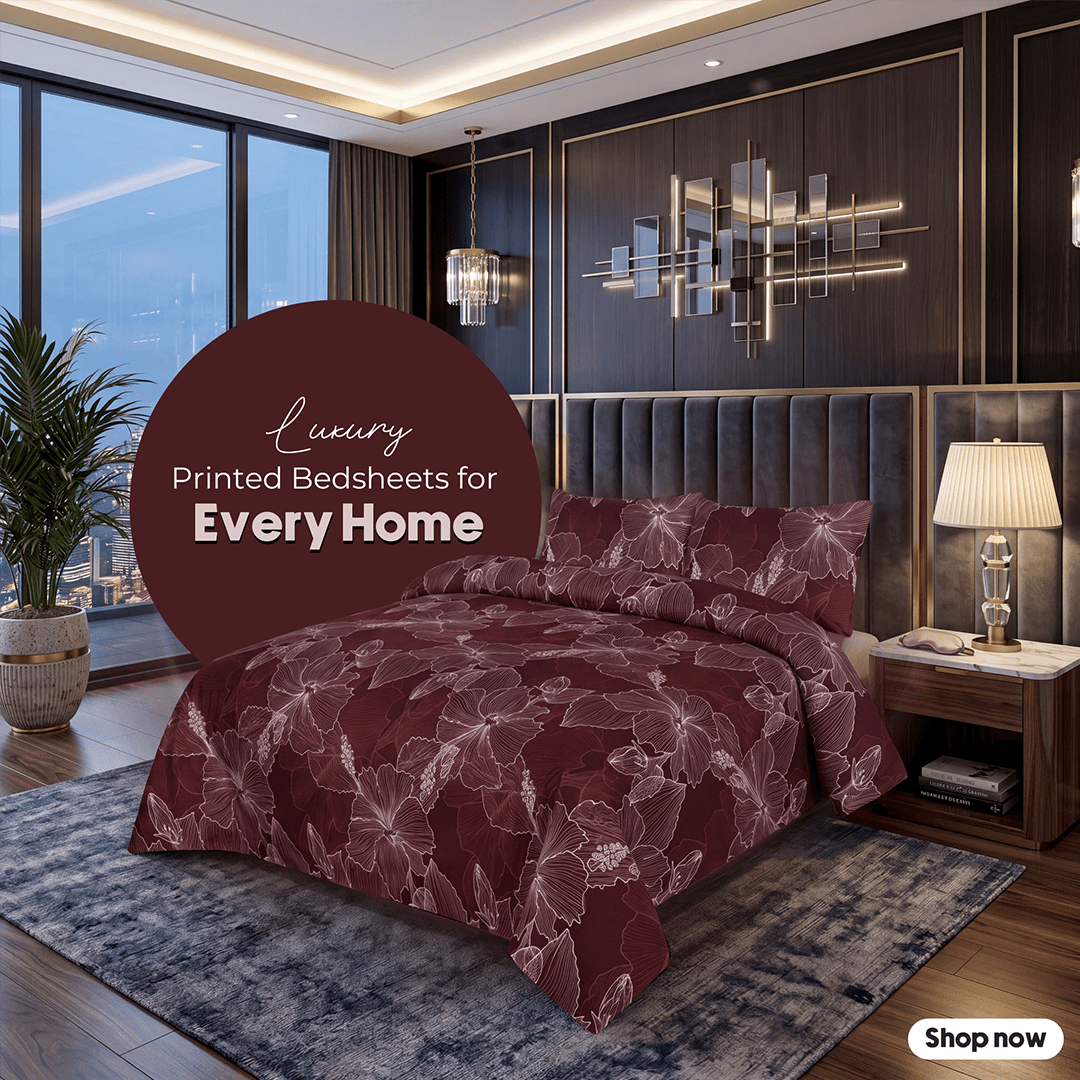 Printed King Size Bed Sheet Sets - Windsorlino.com