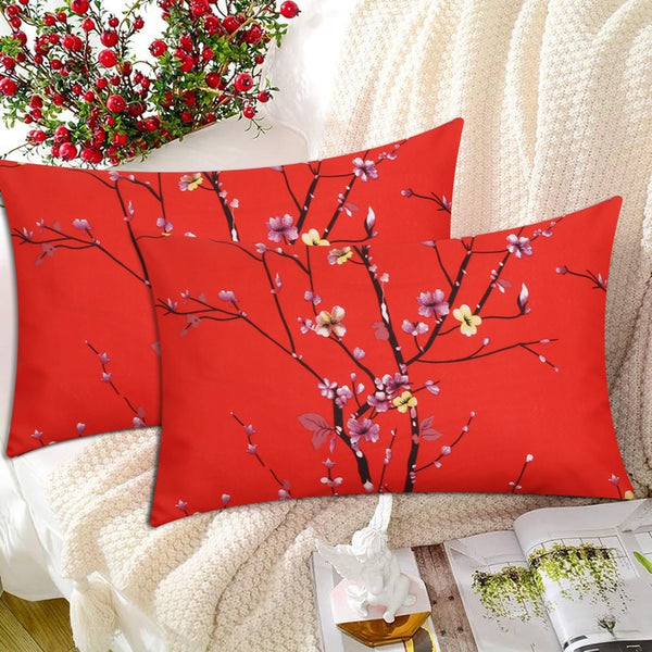 Floral Coral-Pack of 2 Pillow Cases