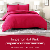 Imperial Hot Pink-Bed Set (Luxury)