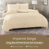 Imperial Beige-Bed Set (Luxury)