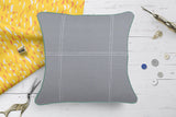 Green Piping-Cushion Covers Pack of Two