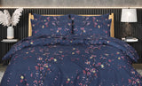 Floral Navy-Bed Set