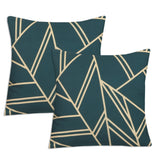 Italian Teal-Cushion Covers Pack of Two