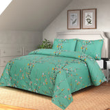 Floral Teal-Bed Sheet Set