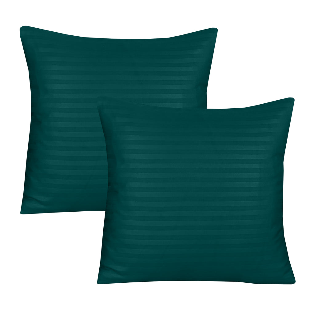 Zinc Stripe-Cushion Covers Pack of Two