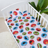 Sesame-Cot/Crib Bed Sheet Set