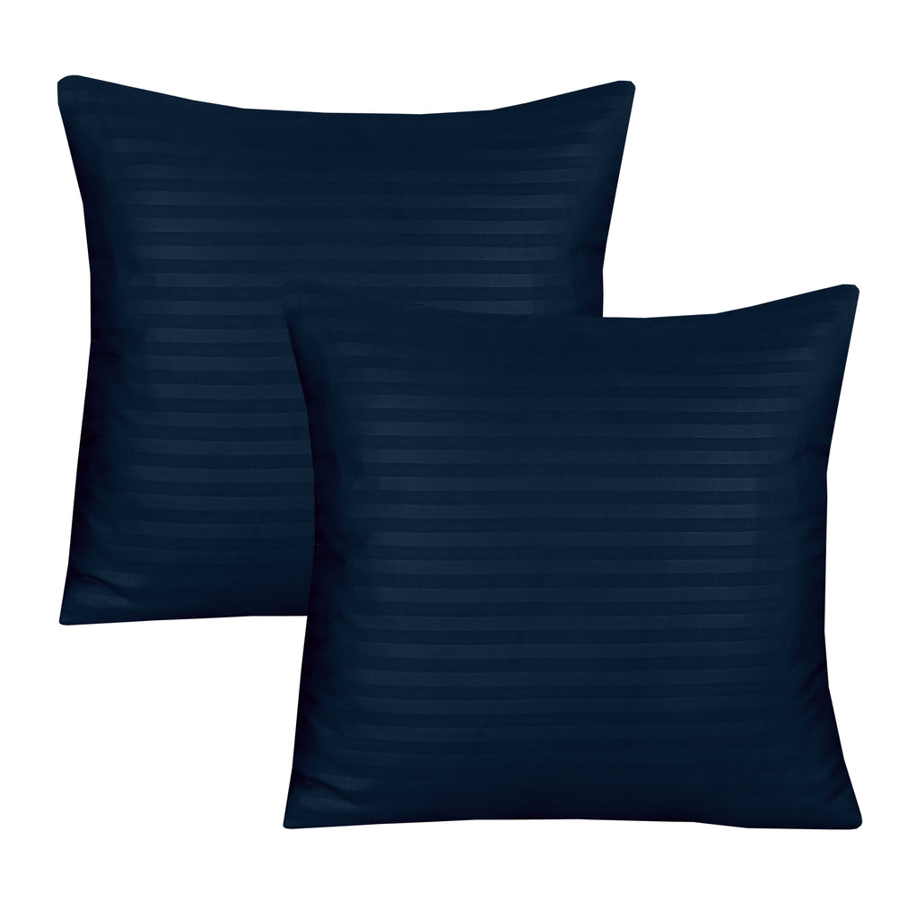 Blue Stripe-Cushion Covers Pack of Two