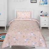 Peachy Unicorn-Bed Sheet Set