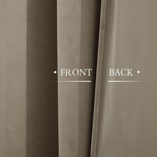 velvet curtains